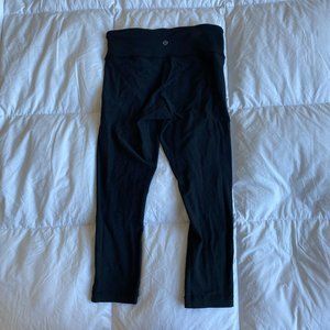 Lululemon 3/4 Length Reversible Leggings